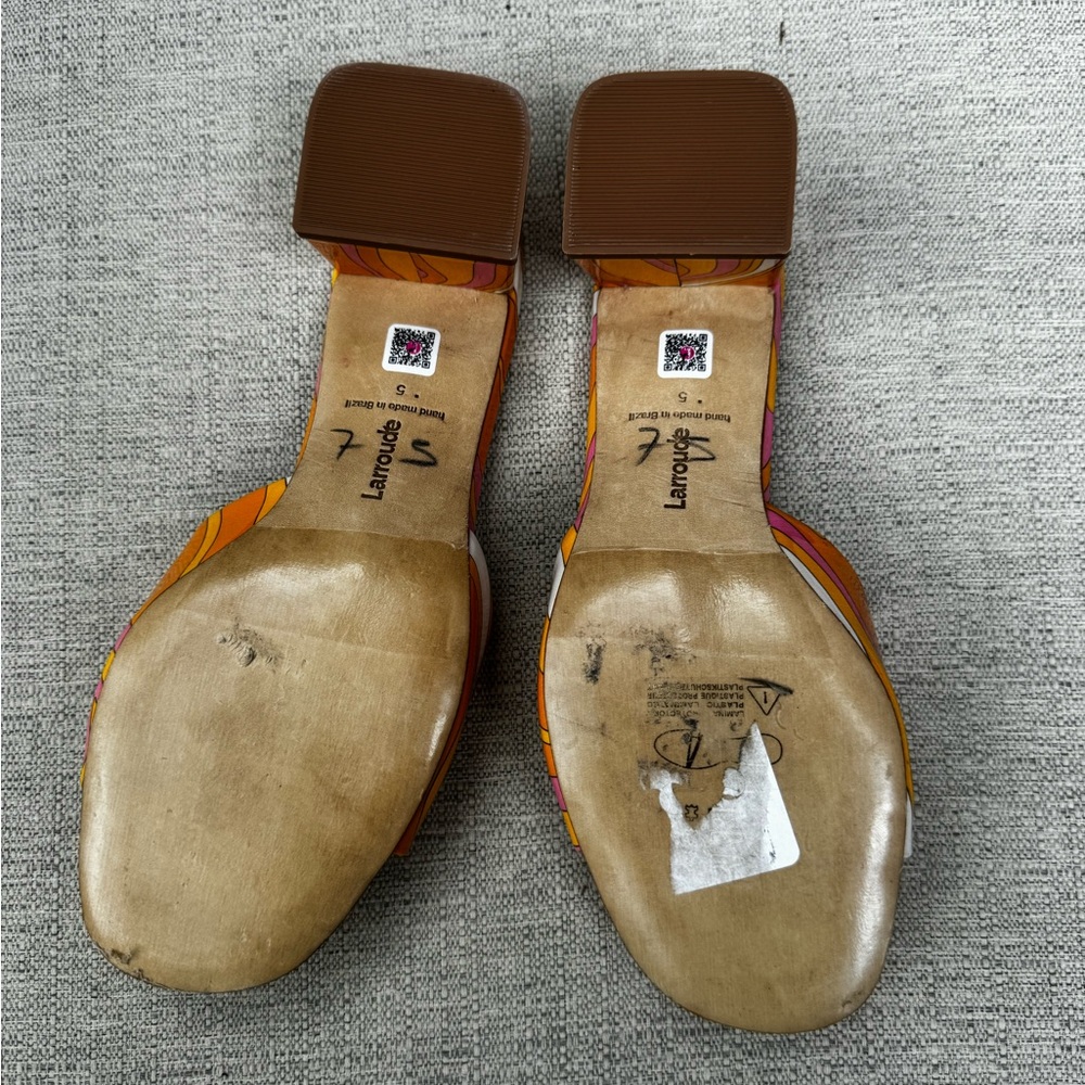 LARROUDÉ
Brigitte Patent Leather Mules - Picture 3 of 5